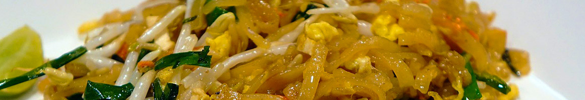 Eating Chinese Thai at Sun Garden restaurant in Getzville, NY.